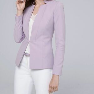 White House Black Market Light Purple Blazer